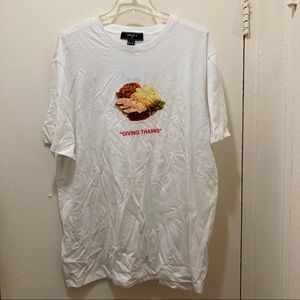 “GIVING THANKS” Forever 21 Shirt
